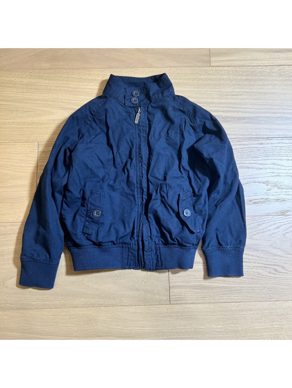 Ben Sherman Kids' Navy Bomber Jacket – Size 5T/5